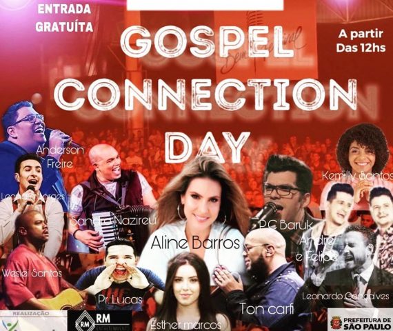Com entrada franca, Gospel Connection Day será realizado em SP neste sábado